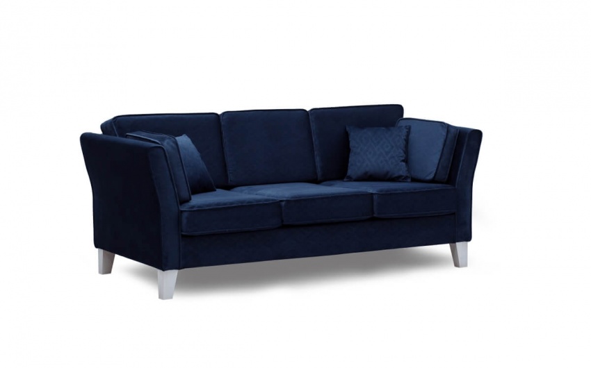 Фото красивый синий диван